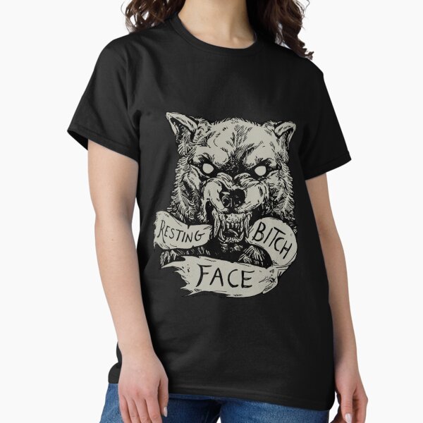 Item preview, Resting Bitch Face designed and sold by WOLFSKULLJACK.