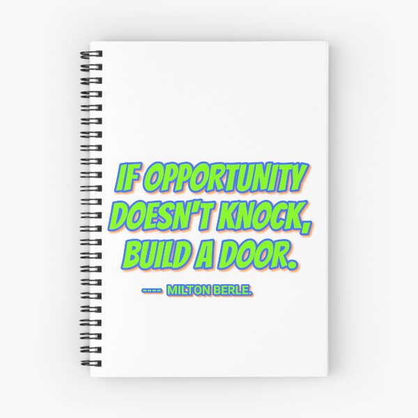 Item preview, Motivational Quotes about life - Opportunity Quote designed and sold by Aumcreations.