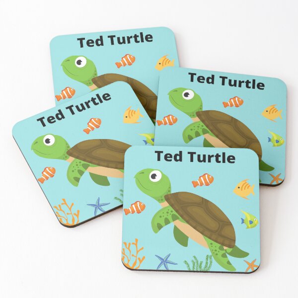 Item preview, Ted Turtle Ocean Swim in Hawaii designed and sold by LGMmugsdesign.
