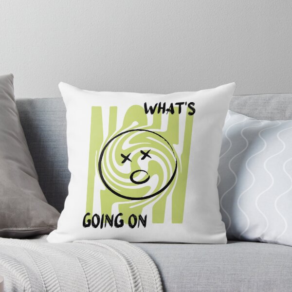 Item preview, Lime Green Smile - What's Going On Now designed and sold by Typography & Streetwear.