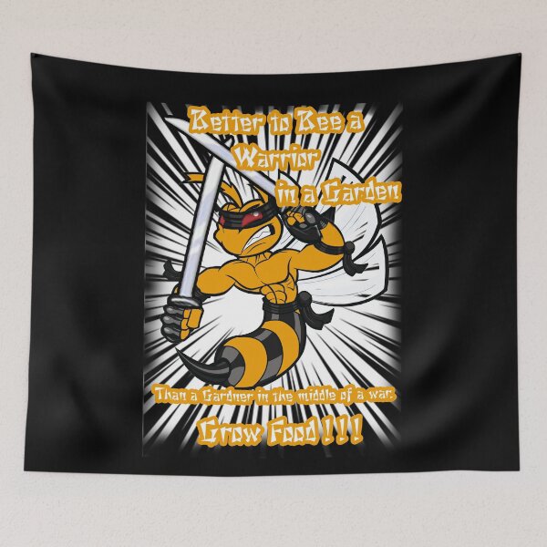Item preview, Bee a Warrior Garden Grow Food  designed and sold by montezwalls.