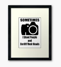Sometimes Framed Print