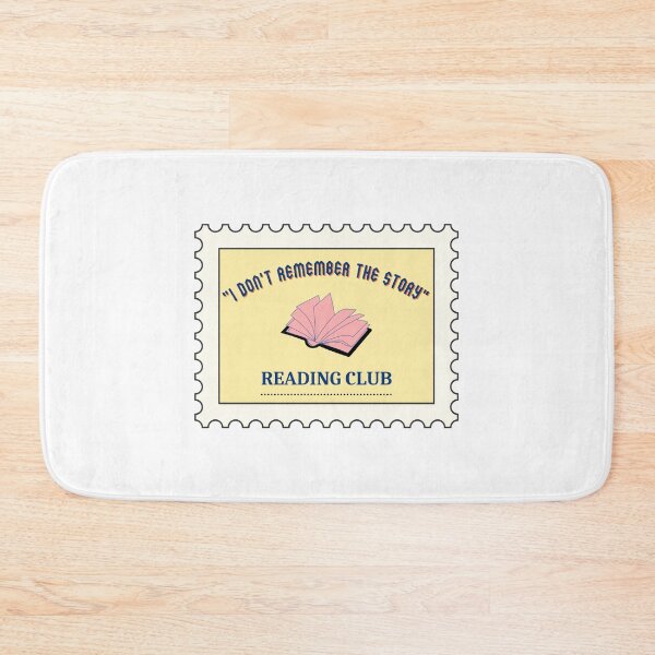 Item preview, “Don’t remember the story” reading club stamp, pink/blue designed and sold by michelethesilva.