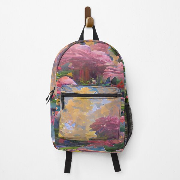 Item preview, Impressionism Landscape Painting of Modern Art - Painting of Botanical Garden designed and sold by CattlettArt.