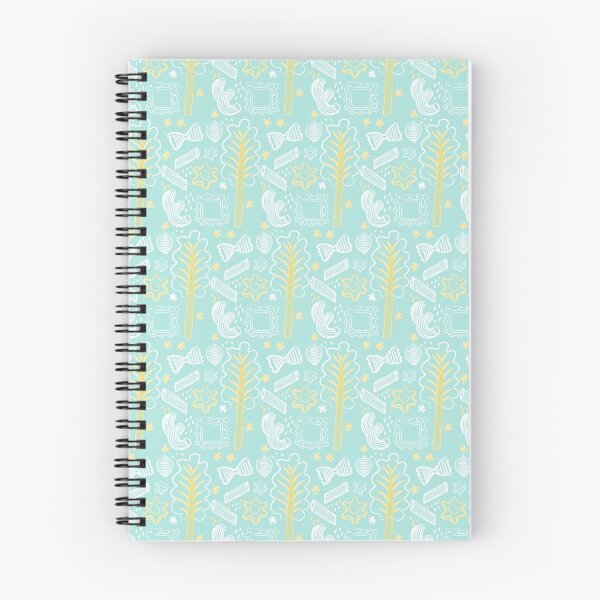Item preview, Blue Pasta Pattern designed and sold by livillustration.