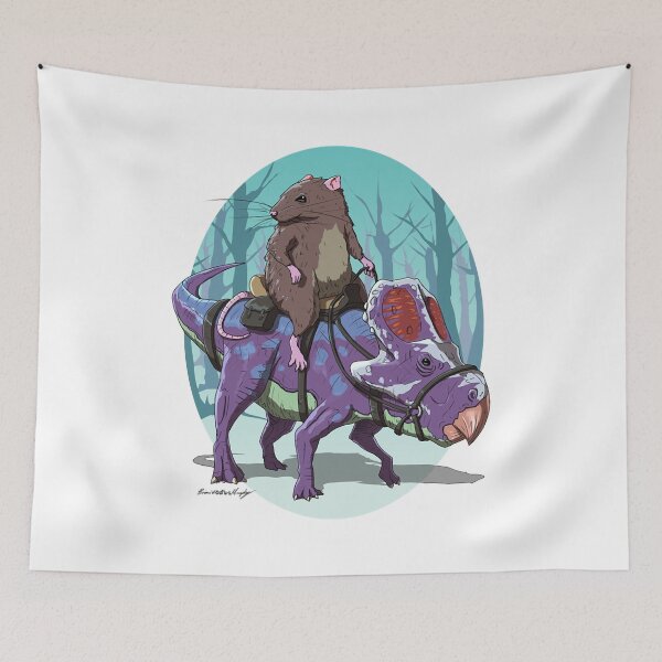 Item preview, Marvel Action Universe Prehistoric Earth Humor Funny Rat Protoceratops Rider Graphic Gifts designed and sold by CharlesRetired.