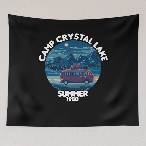 Item preview, Beautiful Model Camp Crystal Lake Counselor Funny 80S Horror Awesome For Movie Fans designed and sold by PrestonMarks.