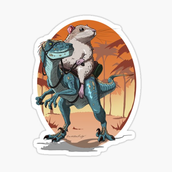 Item preview, Marvel Action Universe Prehistoric Earth Humor Funny Rat Raptor Rider Funny Graphic Gifts designed and sold by CharlesRetired.