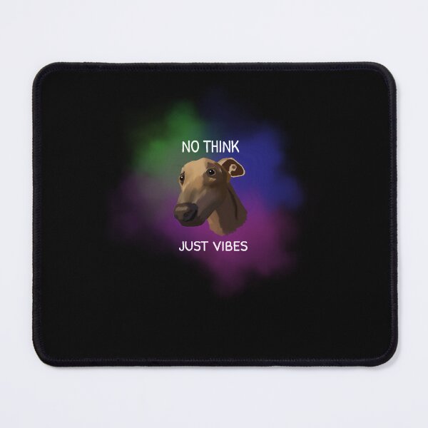 Item preview, No Think Just Vibes  designed and sold by RaymondMellea.