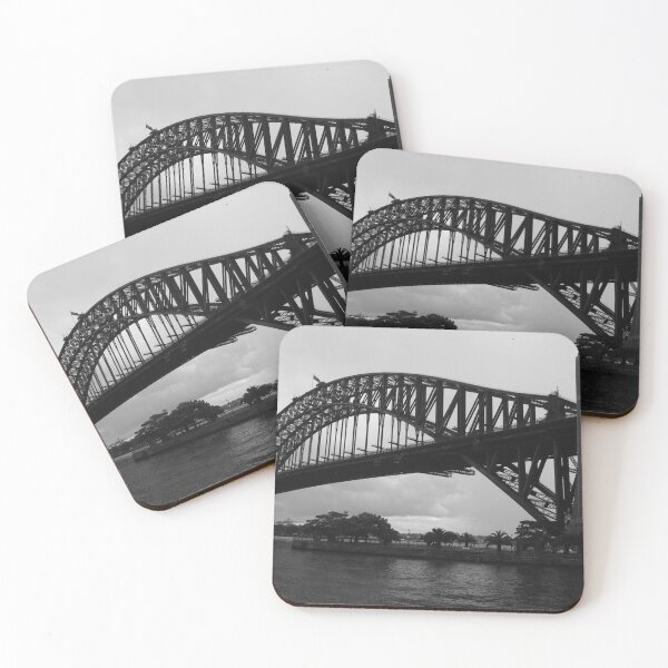 Item preview, Sydney Harbour Bridge Black and White designed and sold by smh2.
