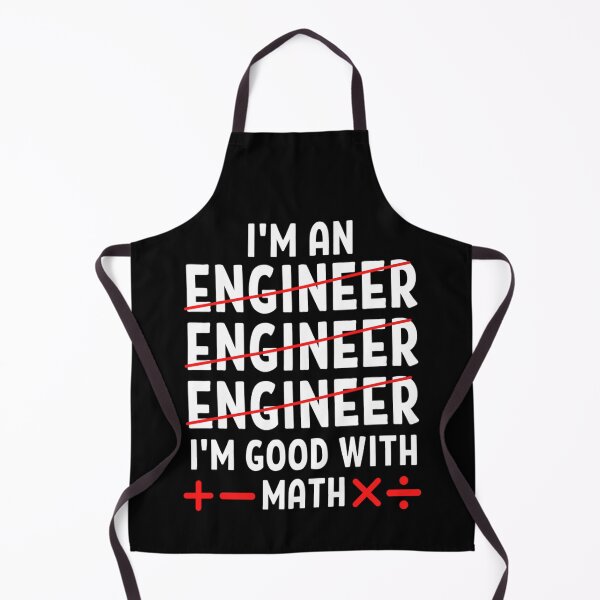 Item preview, Engineer. I'm good with math | Funny Engineering Jokes | Occupations Sayings designed and sold by chetan786.