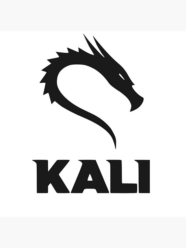 Discover Kali Linux Logo Premium Matte Vertical Poster