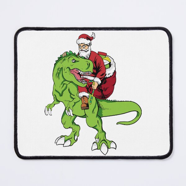 Item preview, Marvel Action Universe Prehistoric Earth Humor Funny Santa Claus Riding Dinosaur Funny Christmas Vin designed and sold by CharlesRetired.