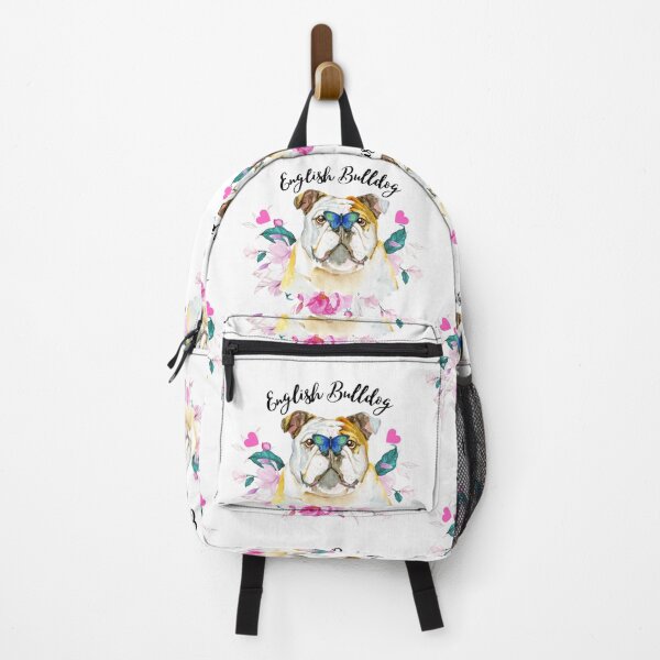 Item preview, English Bulldog with a Butterfly designed and sold by ladytarleton.