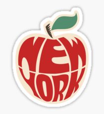 New York The Big Apple USA America Sticker
