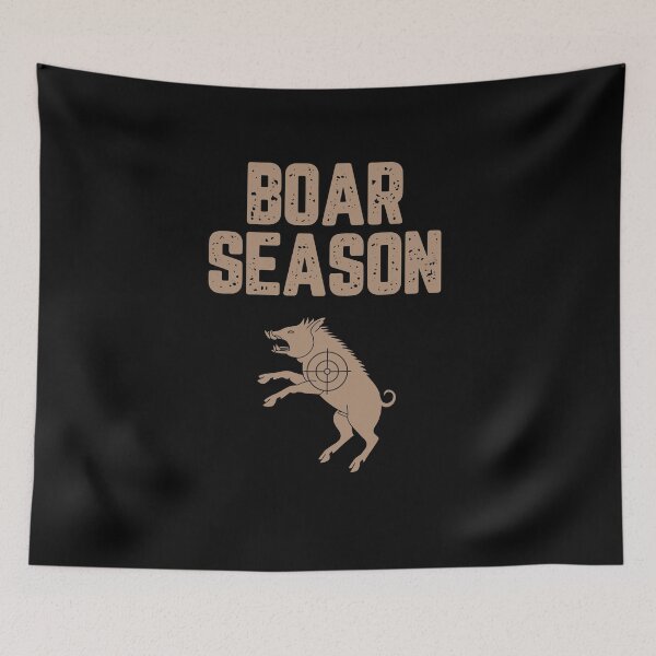 Item preview, Boar Season designed and sold by AnimalLover4eva.