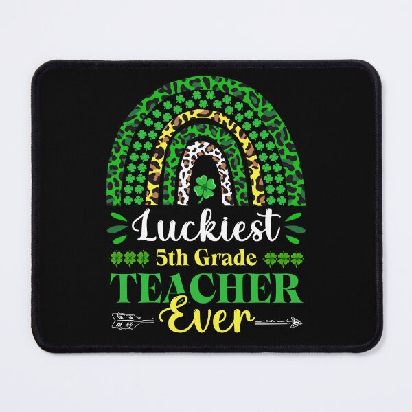 Item preview, Luckiest 5th Grade Teacher Ever St Patrick's Day Lucky Irish designed and sold by Marie-Fernandez.