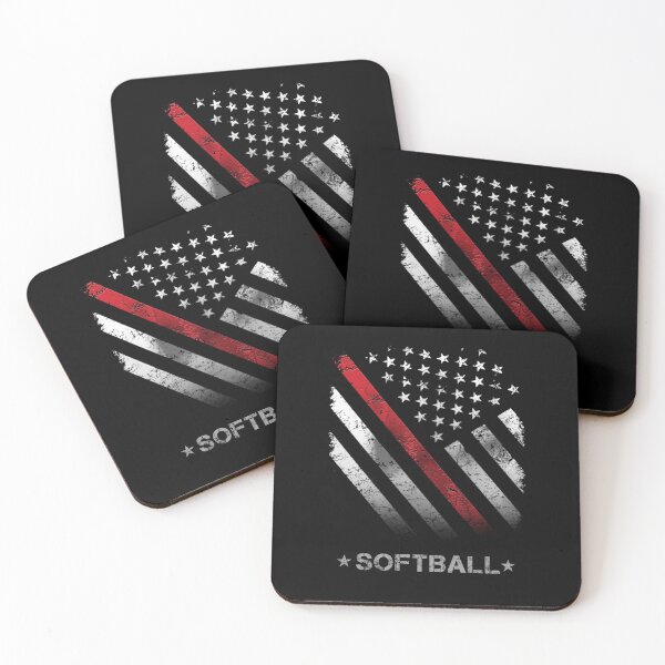 Item preview, SOFTBALL FLAG AMERICAN designed and sold by Chapman88.