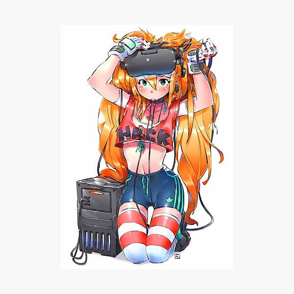 VR troubles Photographic Print