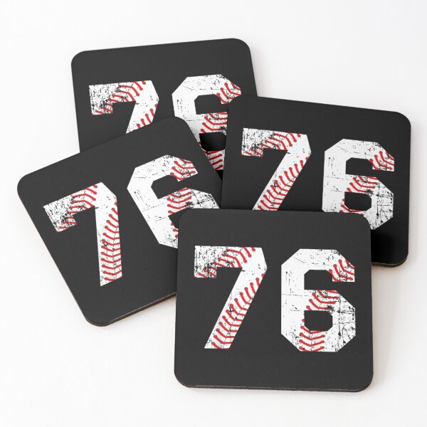 Item preview, Vintage Baseball 76 Jersey Number Sticker designed and sold by callujohn7.