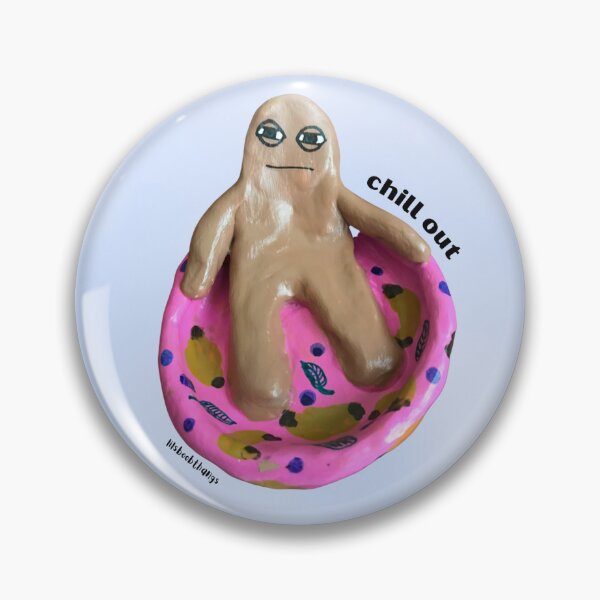 Item preview, Chill Out Blob Bro, Blue | lilsboobthangs designed and sold by lilsboobthangs.