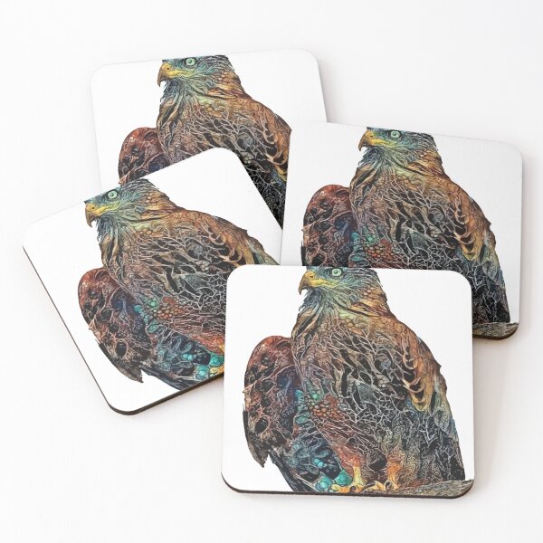 Item preview, Abstract colourful eagle illustration designed and sold by Gaurav Garg.