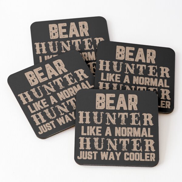 Item preview, Bear Hunter Like A Normal Hunter Just Way Cooler designed and sold by AnimalLover4eva.