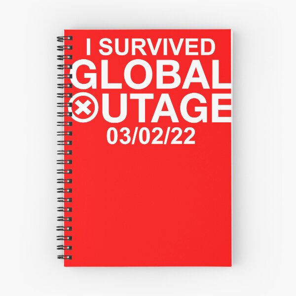 Item preview, I Survived Global Outage 2022 03/02/2022 designed and sold by wrestletoys.