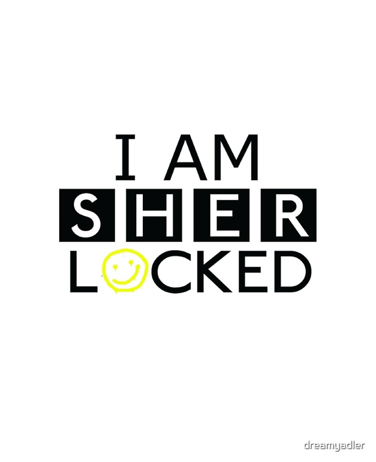 Hyjacked I Am Sherlocked Ipad Case Skin By Dreamyadler Redbubble