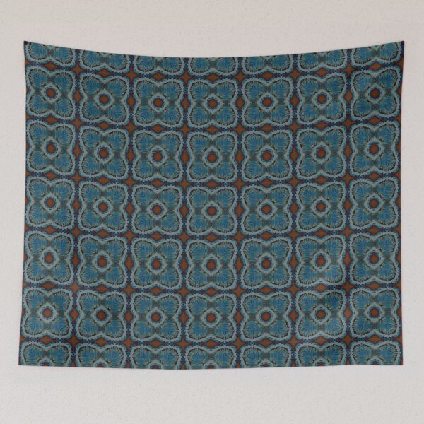 Item preview, African print Colorful brown, green, purple and blue colors.  designed and sold by NaniniDesigns.