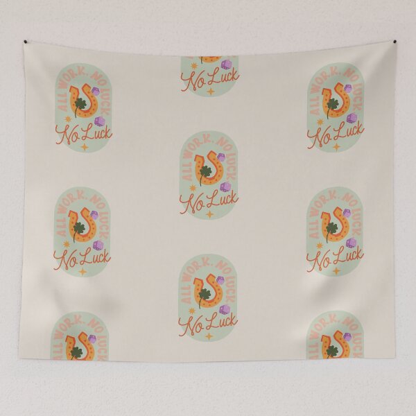 Item preview, All work. No Luck designed and sold by Elizabeth Rayes.