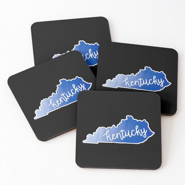 Item preview, Kentucky Blue Wildcats state map   designed and sold by KelsieJeffre.