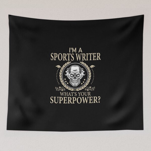 Item preview, Funny Sports Writer Awesome Cool Sticker designed and sold by amiyacunni.