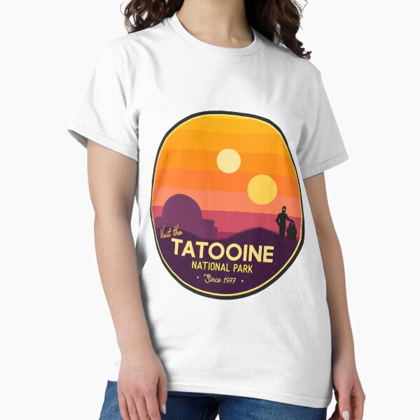 Vista previa del artículo con la obra «Visita el imán de Tatooine», diseñado y vendido por NagleyAlex.