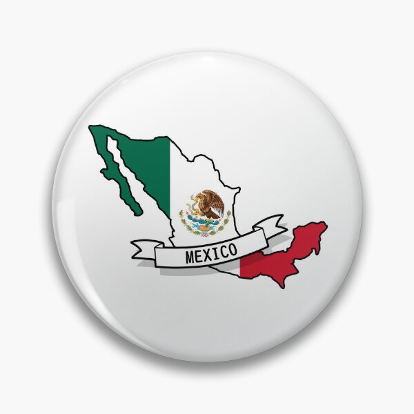 Item preview, Mexico Flag Map designed and sold by Koi-Art.