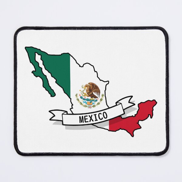 Item preview, Mexico Flag Map designed and sold by Koi-Art.