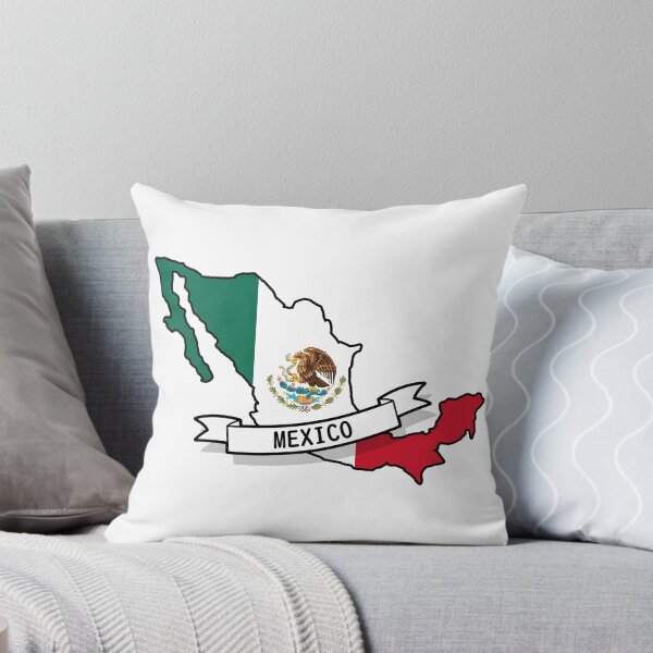 Item preview, Mexico Flag Map designed and sold by Koi-Art.