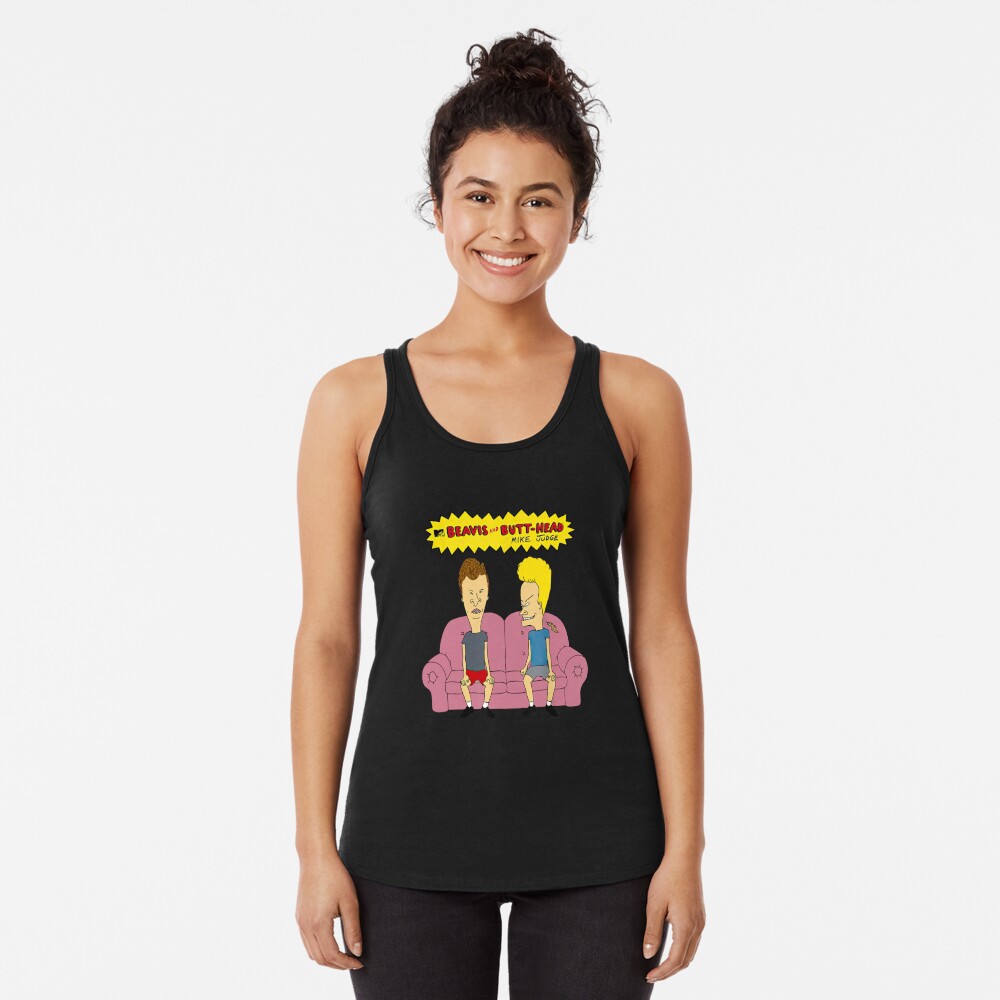 Discover Beavis And Butthead Funny MTV Tank Top