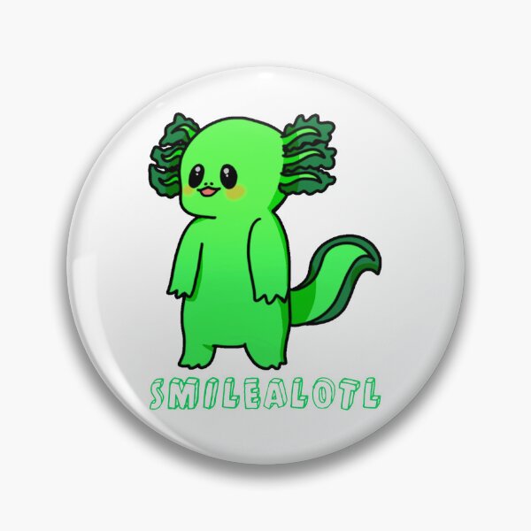 Item preview, GFP Smilealotl designed and sold by Spherical Effects Shop.