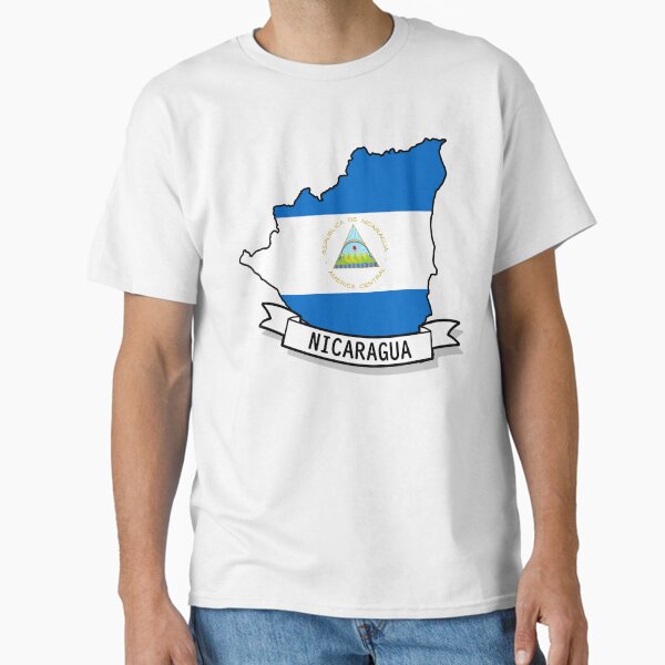 Item preview, Nicaragua Flag Map designed and sold by Koi-Art.