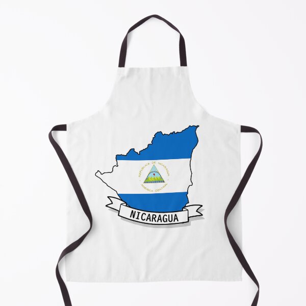 Item preview, Nicaragua Flag Map designed and sold by Koi-Art.