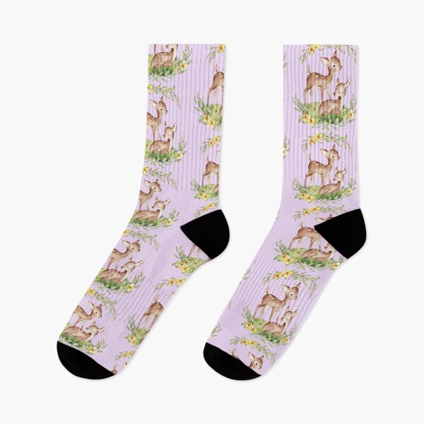 Item preview, Two deer Fawns and flowers designed and sold by LGMmugsdesign.