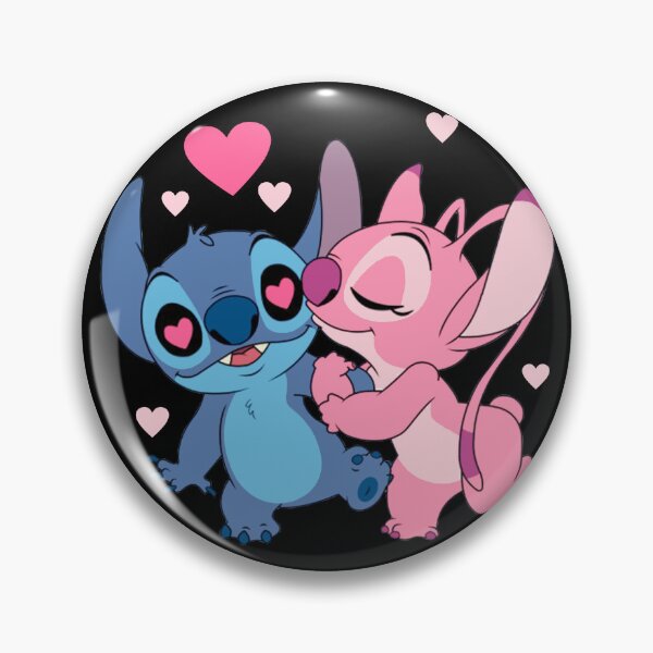 Aperçu de l'œuvre Lilo & Stitch Couple amoureux créée et vendue par ThompsonBeauty.