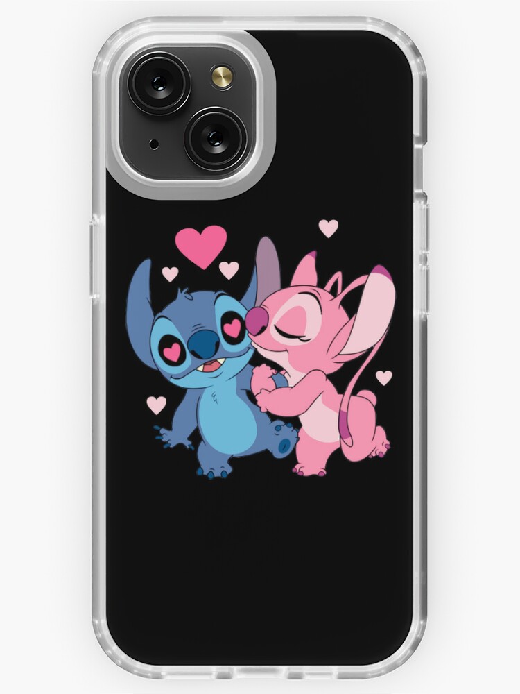 Funda para iPhone 15 Pro Max Oficial de Disney Stitch Azul - Lilo & Stitch