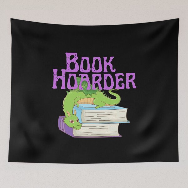 Item preview, acaparador de libros designed and sold by River Graphic Design.