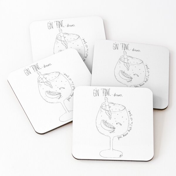 Item preview, Gin Tonic shower     designed and sold by Iconizle.