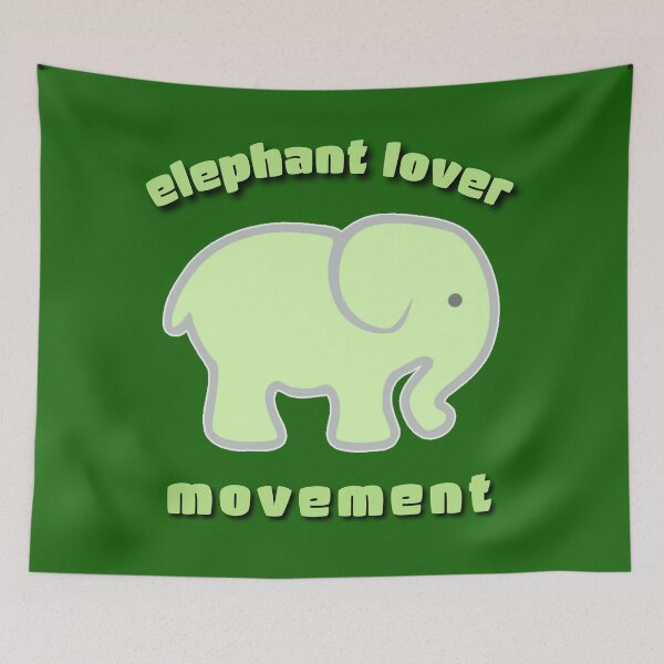 Item preview, Elephant lover movement. designed and sold by Umiska.