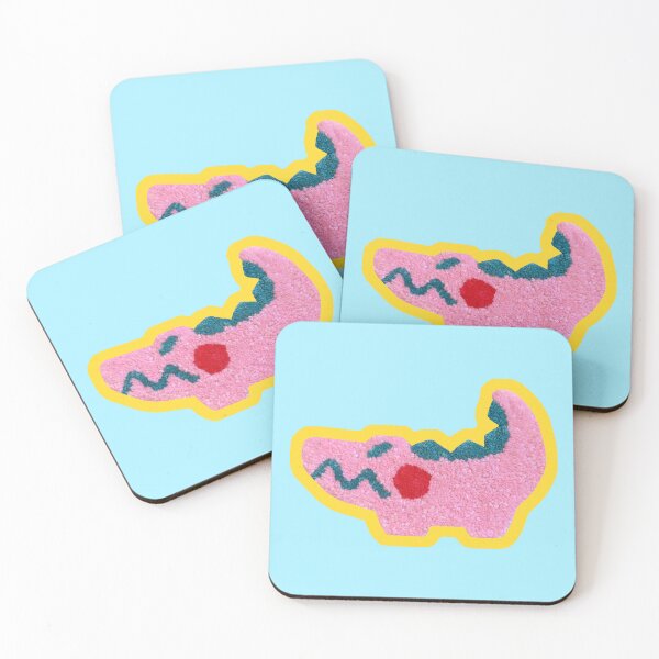 Item preview, Pink Cutie Croc Punch Needle Sticker designed and sold by Gremren.