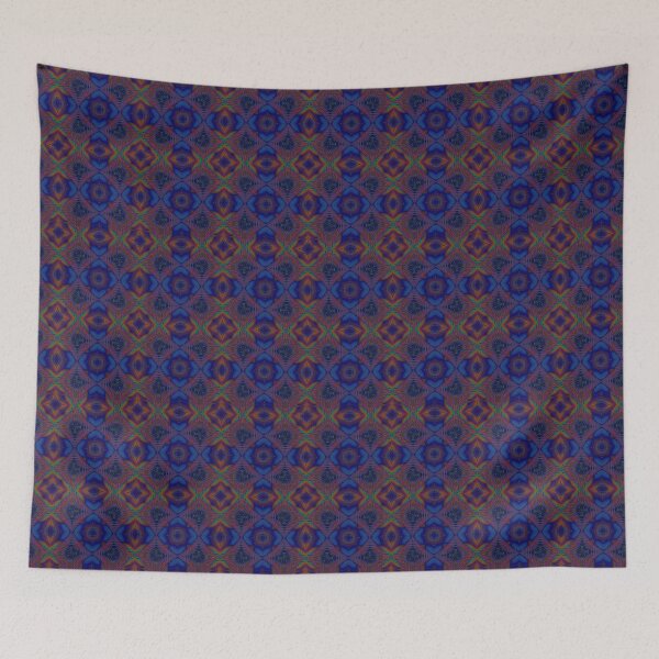 Item preview, African print Colorful blue, green, purple and orange colors.  designed and sold by NaniniDesigns.