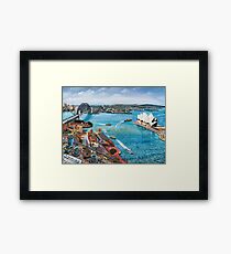 Tea & Papers Framed Print